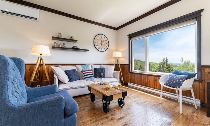 Saint-Joseph-de-la-Rive Casa | Hôtel à la maison - L'Escale, Spa et Fleuve