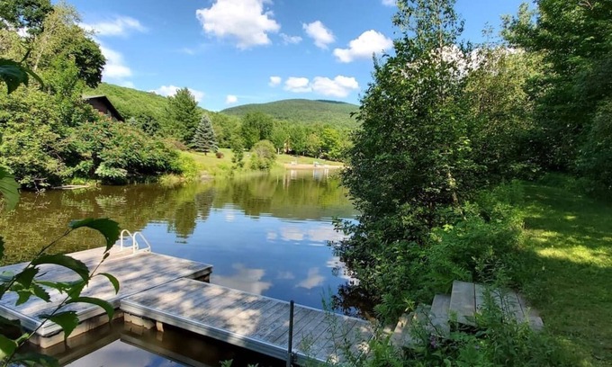 Sutton Chalet De Esquí | Hôtel à la maison - L'Éphémère, Nature et Lac!