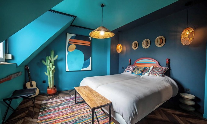 Blendecques Casa | HACIENDA MEXICAN SPA GITE FOR 6 PEOPLE