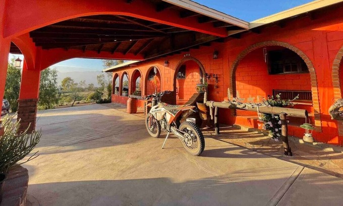 Ensenada Casa | Hacienda with outdoor bar, fireplace and picnic area