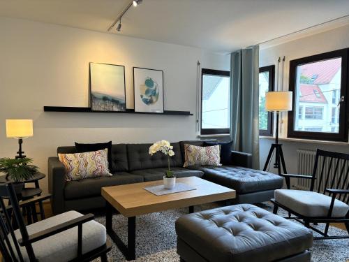 Ulm Apartamento | Hafenbad - großes Cityapartment
