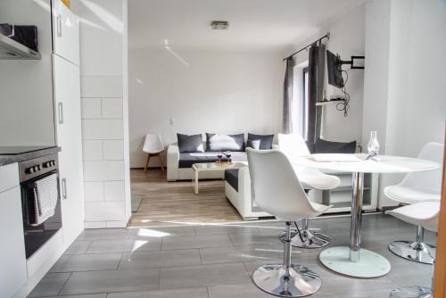 Monkebude Apartamento | Haff Ostseeferienhaus unteres Apartment