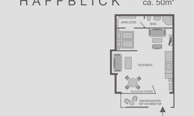 Monkebude Apartamento | Haffblick (1) - Landhaus Mönkebude