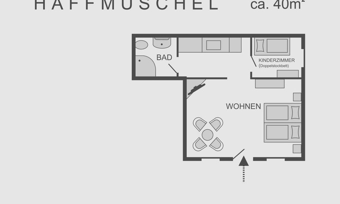 Monkebude Apartamento | Haffmuschel - Landhaus Mönkebude