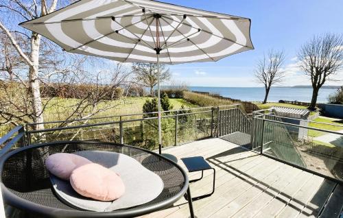 Bockholm Casa | Haifischsieben, Wow-Haus mit Meerblick, Sauna und Kamin