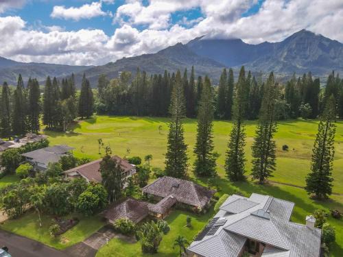 Princeville Casa | Hale Kamalani Mountain Villa and Golf Course Views