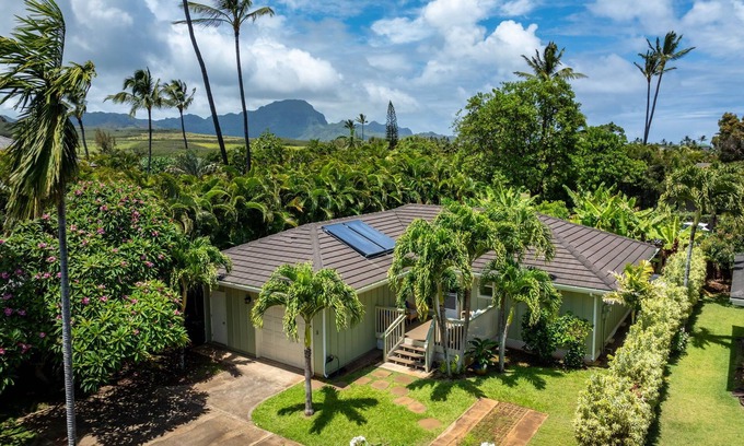 Poipu Cabaña | Hale Ko Cottage - 2 Master Suite Cottage con aire acondicionado en Poipu