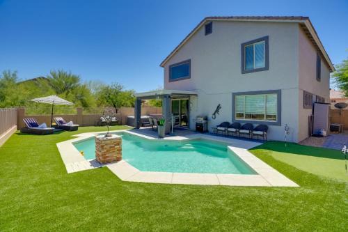 Estrella Mountain Ranch Casa | half Mi to Lake Home with Hot Tub and Pool in Goodyear