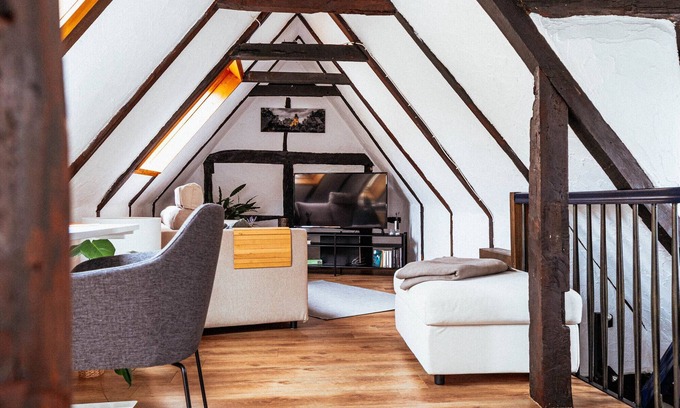 Lauterbach Apartamento | Half-Timbered Apartment Lauterbach in the Heart of the Old Town