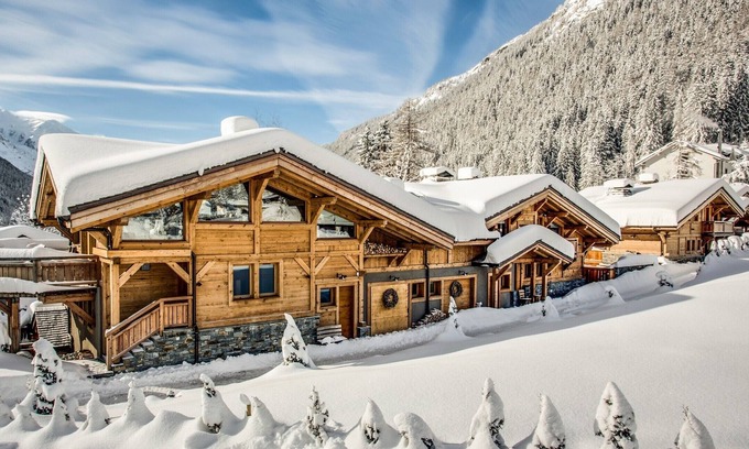 Argentiere Chalet De Esquí | Hamlet 4 5 * casas de lujo en Chamonix 12 a 50 personas: seminarios, bodas,