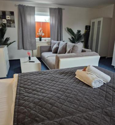 Wolfsburg Apartamento | HANNIBAL - Studio-Apartment Gladiole 1, Parkplatz, Küche, HighSpeed WLAN