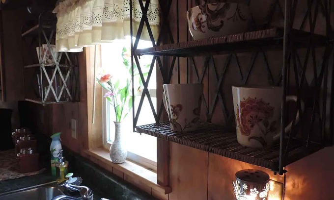 Boerne Cabina | Acogedora y romántica cabaña escondida "Hansel & Gretel" en el bosque