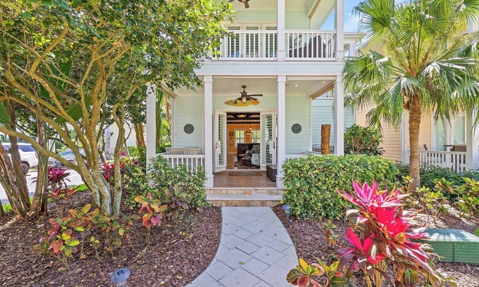 North Causeway Casa | Happy Daze: Prime Location, Pool, Tiki Bar and Marina Access 🍹🌴