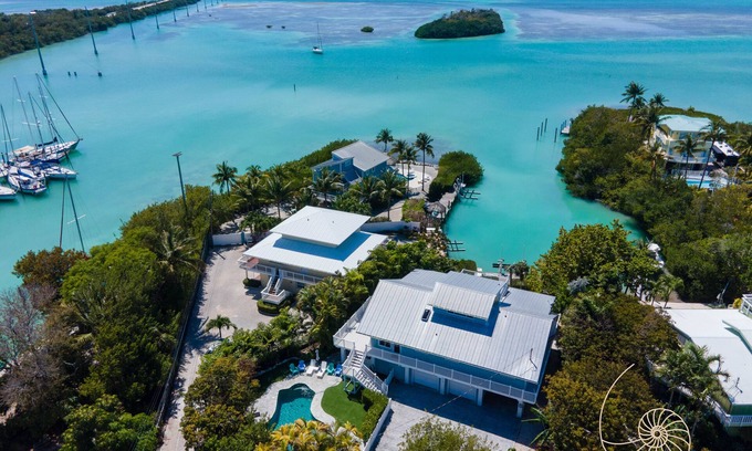 Toll Gate Shores Casa | Harbor Hideaway ~ Island style beach house with pool, dockage & bay views!