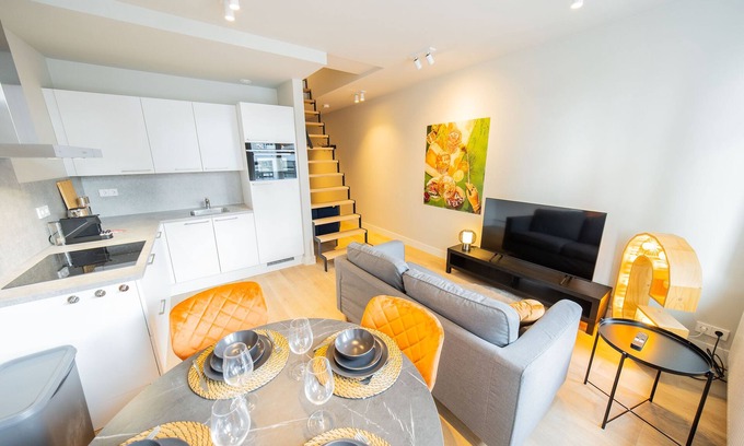 Stadsdriehoek Apartamento | Harborview Stays 2BDR Apartment JUF