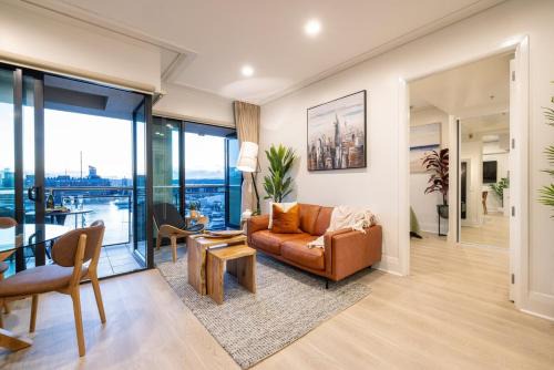 Auckland Central Business District Apartamento | Harbourfront Elegance with Carpark