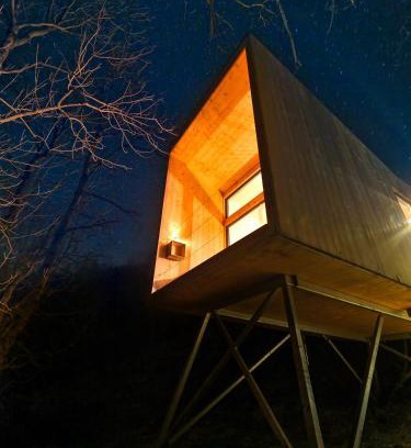 Herand Apartamento | Hardanger Fjordtun TREETOPCABIN, nature, birds, silence, fjord and many nice hikes nearby