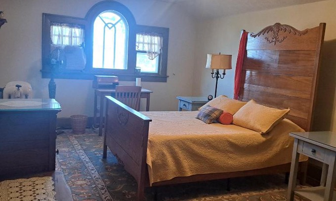 Terre Haute Cama Y Desayuno | Harriott House, The Gallery Forest Room