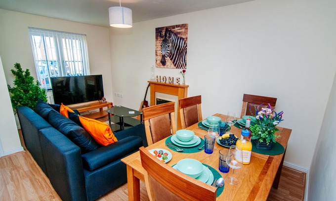 Kirk Sandall Casa | Harris House con estacionamiento gratuito