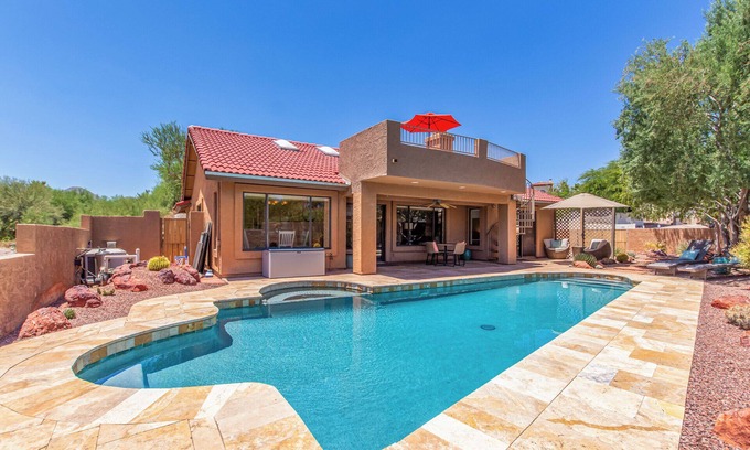 Fountain Hills Casa | Harrizona Hills-Tranquil Pool Oasis, 15 Min to Scottsdale, 30 to Airports