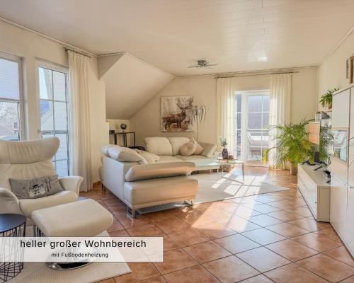 Siedlung Gottingerode Apartamento | Harz-Fewo Weitsicht, modern & ruhig mit 2 Balkonen, Jura Kaffeevollautomat, Kaminofen, Gäste mit Hund willkommen
