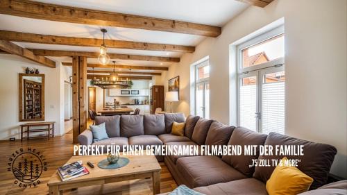 Elbingerode Apartamento | HARZER HEALING CENTER 2024 Gemütliche Landhauswohnung mit Fussbodenheizung,XXL Kochinsel,XXL Regenduschen,Modern,Hochwertig,Persönlich,Vollausgestattet