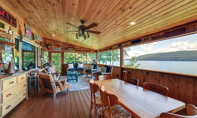 Cooperstown - Otsego Lake Casa | Hatch's Landing: Lake Ostego Home