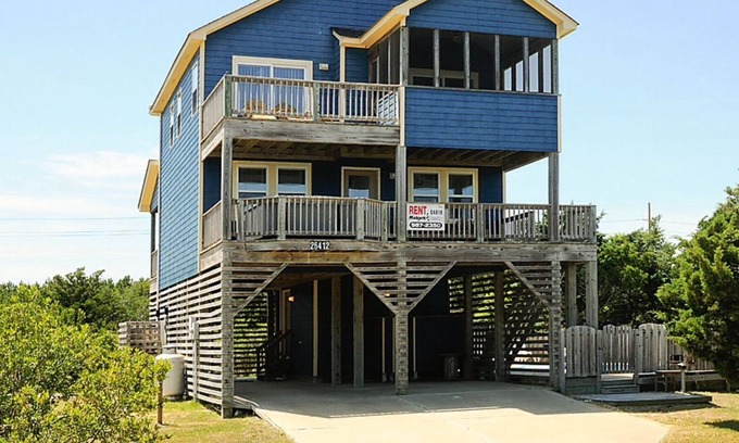 Salvo Cabaña | Hatteras Island, con vistas al mar!