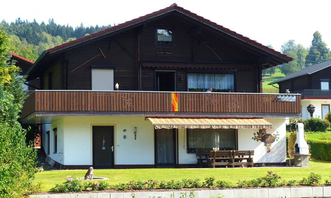 Arrach Apartamento | Haus 89 Fewo EG - Apartment with terrace, dog allowed and parking lot