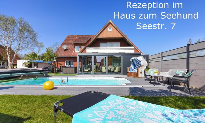 Bensersiel Apartamento | Haus am Kajedeich mit Frühstücksoption