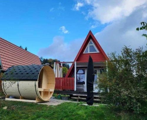 Waldkirchen Casa | Haus am See mit Fasssauna, Liegewiese und Grill