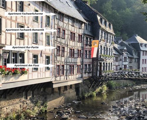 Monschau Apartamento | Haus An der Rur - 5 Apartments mitten in Monschau