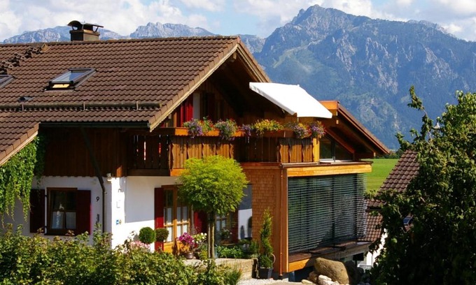 Rieden am Forggensee Apartamento | Haus Bergblick