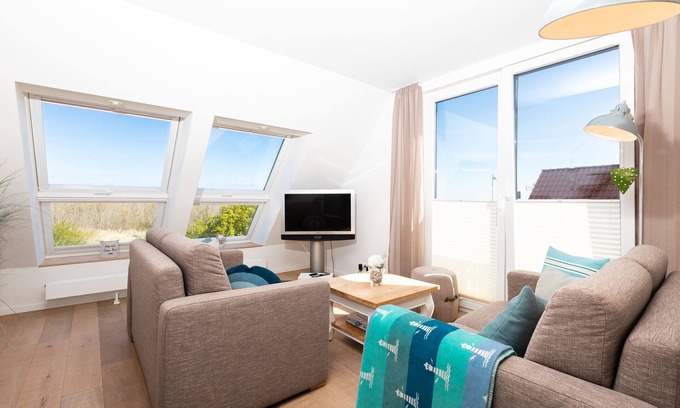 Loog Apartamento | Haus Herzmuschel Ferienwohnung Teetied