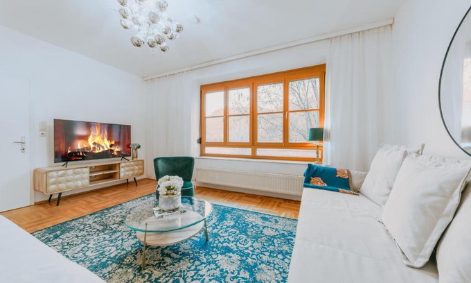 Durnstein Apartamento | Haus mit Donaublick, Terrasse und Garten