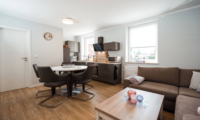 Geierswalde Apartamento | Haus Seeweg Geierswalde - Apartment 1