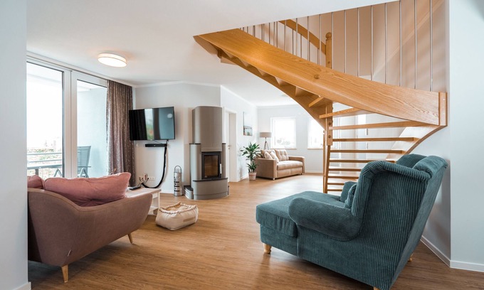 Geierswalde Apartamento | Haus Seeweg Geierswalde - Apartment 6