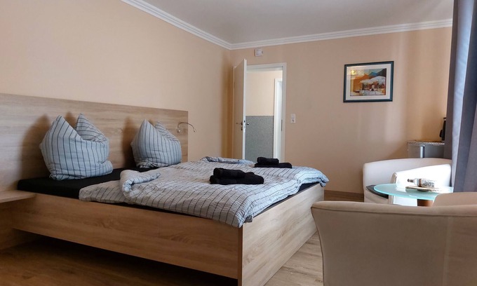 Lembruch Apartamento | Haus Strandlust - Gemütliches Studio Direkt am Dümmer See
