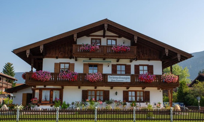 Inzell Apartamento | Haus Thanner - Chiemgau Karte