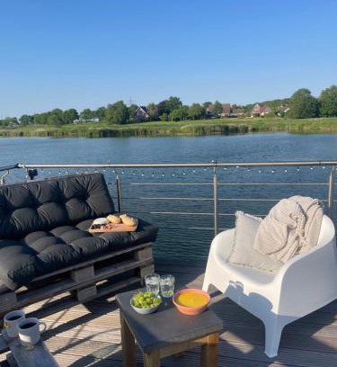 Wangerland Alquiler De Eote | Hausboot der Friesländer im Wangermeer