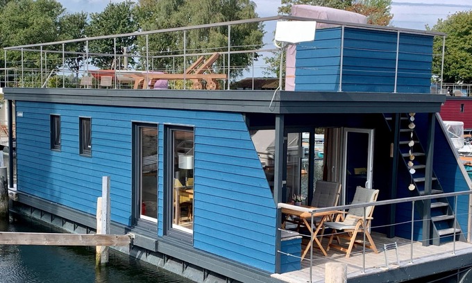 Grossenbrode Apartamento | Hausboot für 4 Gäste mit 40m² in Großenbrode
