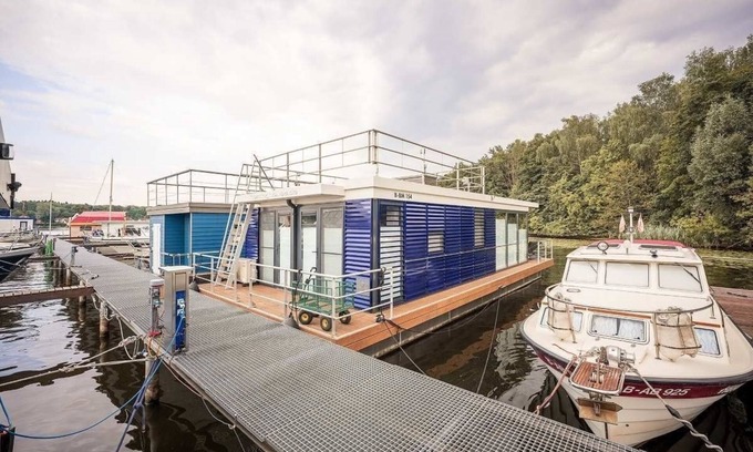 Niederneuendorf Apartamento | Hausboot für 4 Gäste mit 45m² in Hennigsdorf