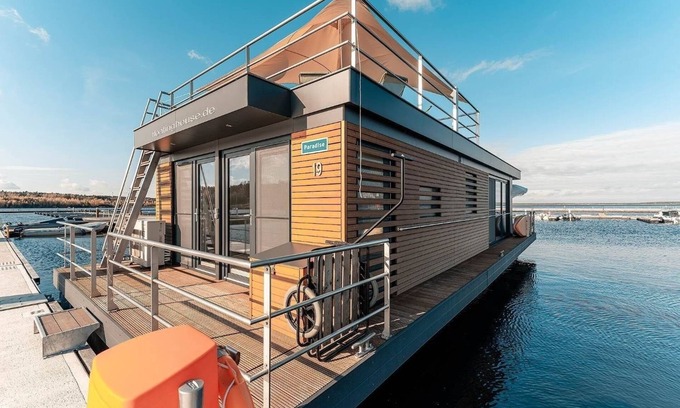 Klitten Apartamento | Hausboot für 6 Gäste mit 45m² in Klitten