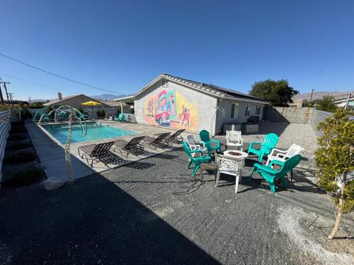 B-Bar-H Ranch Casa | Havana House oasis with pool spa firepit game room and Mountain Views Be away from the city rules