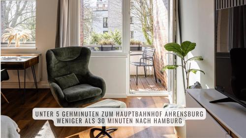 Ahrensburg Apartamento | have-a-nice-Stay - nahe Bahnhof - 20 Minuten nach Hamburg - trotzdem ruhig gelegen - 6 Minuten zu Fuß ins Zentrum Ahrensburg - modern eingerichtet