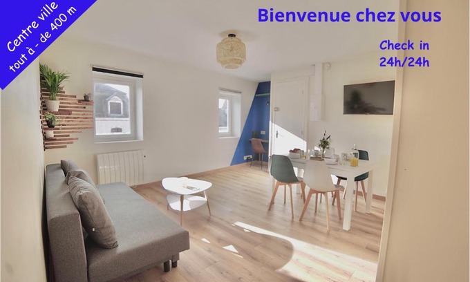 Orthez Apartamento | Havre Cosy