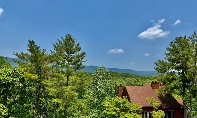 Basye Condominio | Hawks Nest-Charming 2-bedroom condo in wonderful Basye with WiFi, AC
