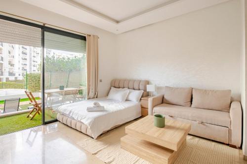 Hay Riad Apartamento | Hay Riad Prestigia Studio W Big Terrace-Pool