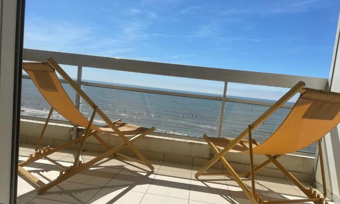 Hardelot-Plage Apartamento | HDLT le Suit’Appart face mer
