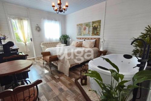 Progresso Chalet De Esquí | Cabaña Corazón: Romanticismo, Bañera y Naturaleza